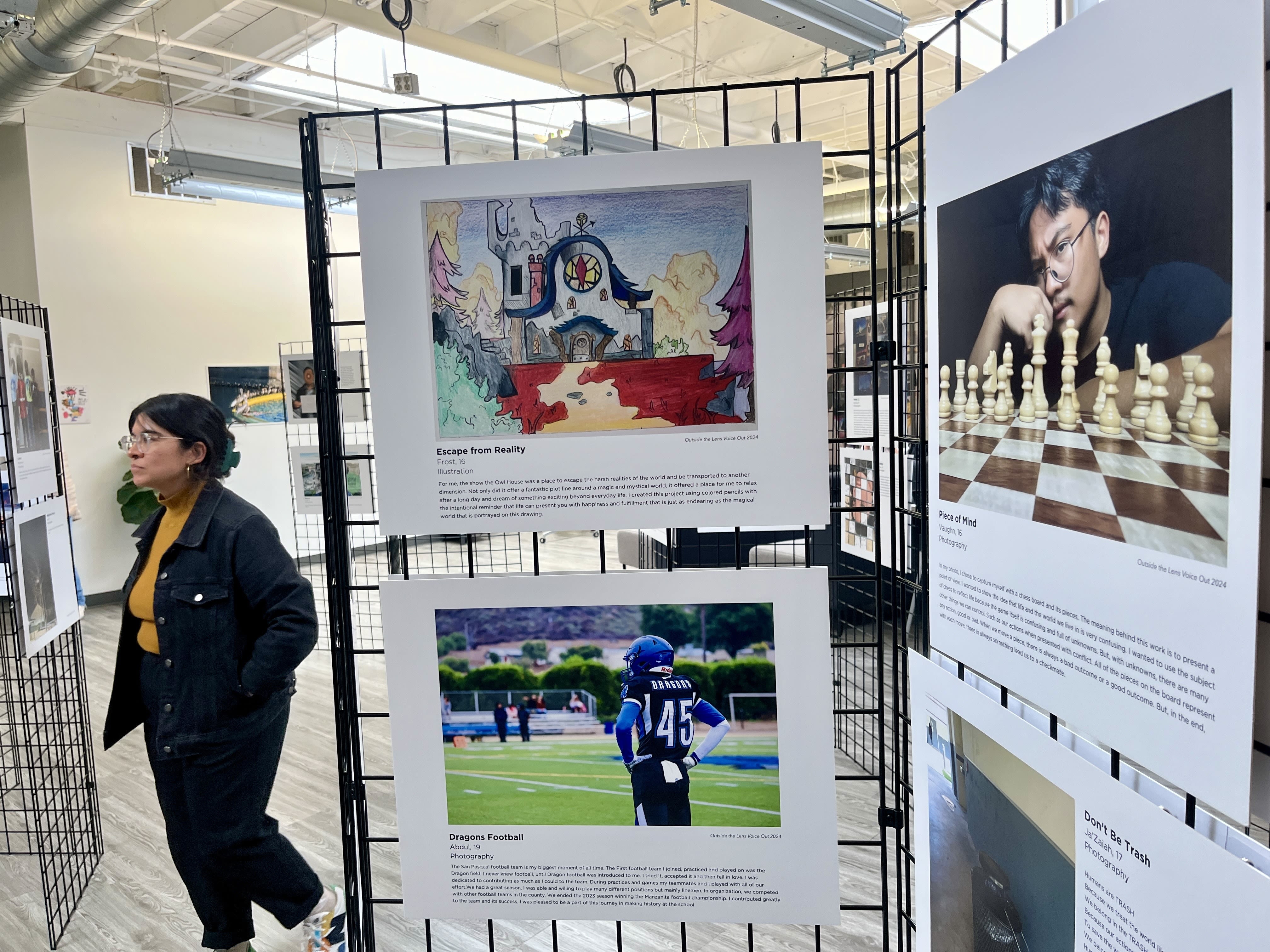 Art exhibition features youth voices from San Diego, Tijuana