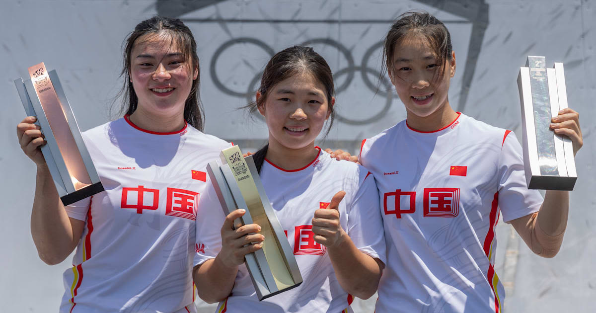 Olympic Qualifier Series Shanghai Day 3 wrap-up: China dominate BMX Freestyle Park and sport climbing speed finals, double delight for Jagger Eaton
