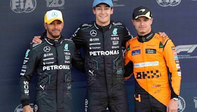 Three cheers for Brits! Russell beats Hamilton to take Silverstone F1 pole with Norris third