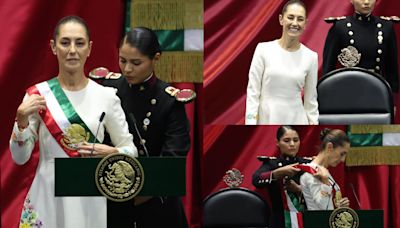 Esta mujer hizo el vestido de Claudia Sheinbaum para la toma de protesta como Presidenta