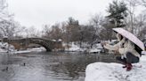 Nueva York se viste de blanco con primera nevada en casi dos años