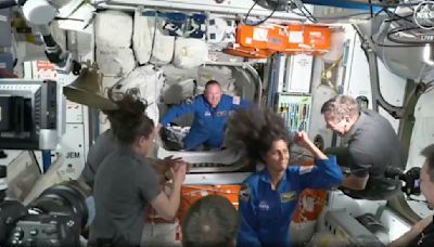 Boeing's astronaut capsule arrives at the space station after thruster trouble