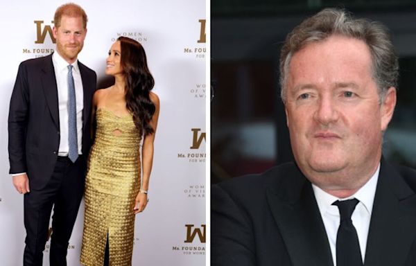 Piers Morgan rips into Harry and Meghan for attempting to upstage Kate