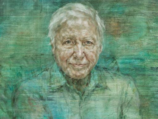 This new David Attenborough portrait paints the broadcaster as a kindly, intelligent silverback