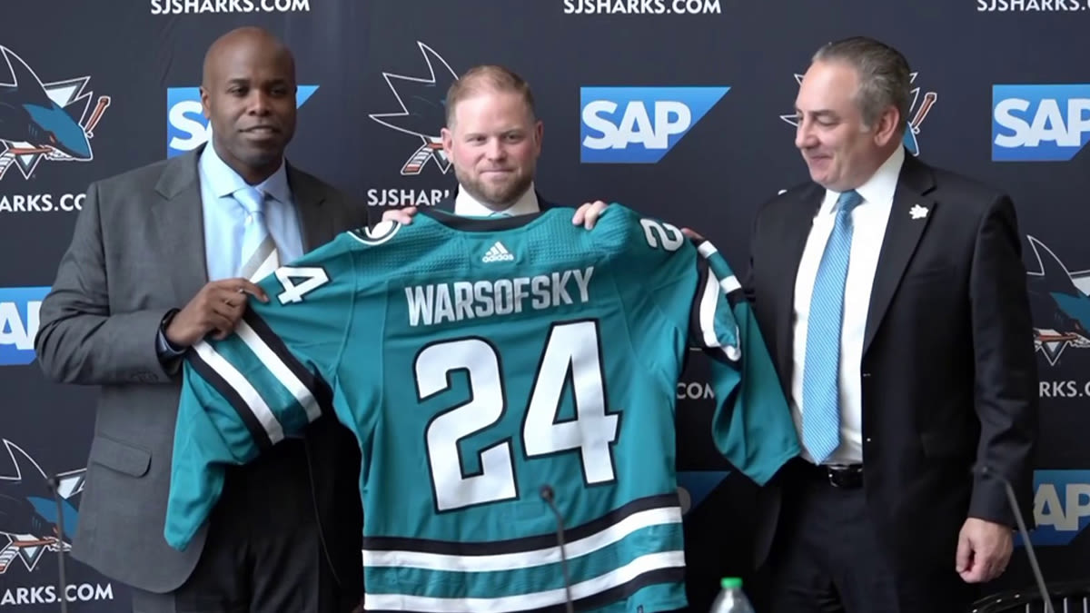 Nine takeaways from Warsofsky's first press conference as Sharks coach