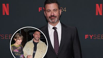 Jimmy Kimmel Recalls Partying With Taylor Swift and Travis Kelce in Paul McCartney's Kitchen