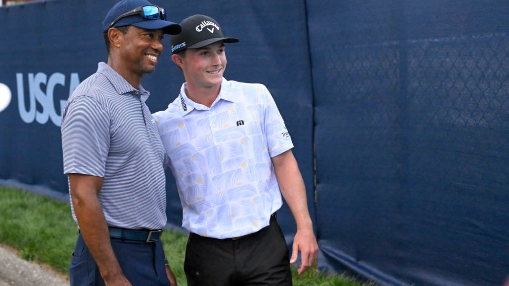 Blades Brown joins Tiger Woods in USGA history after winning U.S. Junior medalist honors