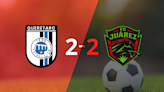 FC Juárez sacó un punto luego de empatar a 2 goles con Querétaro