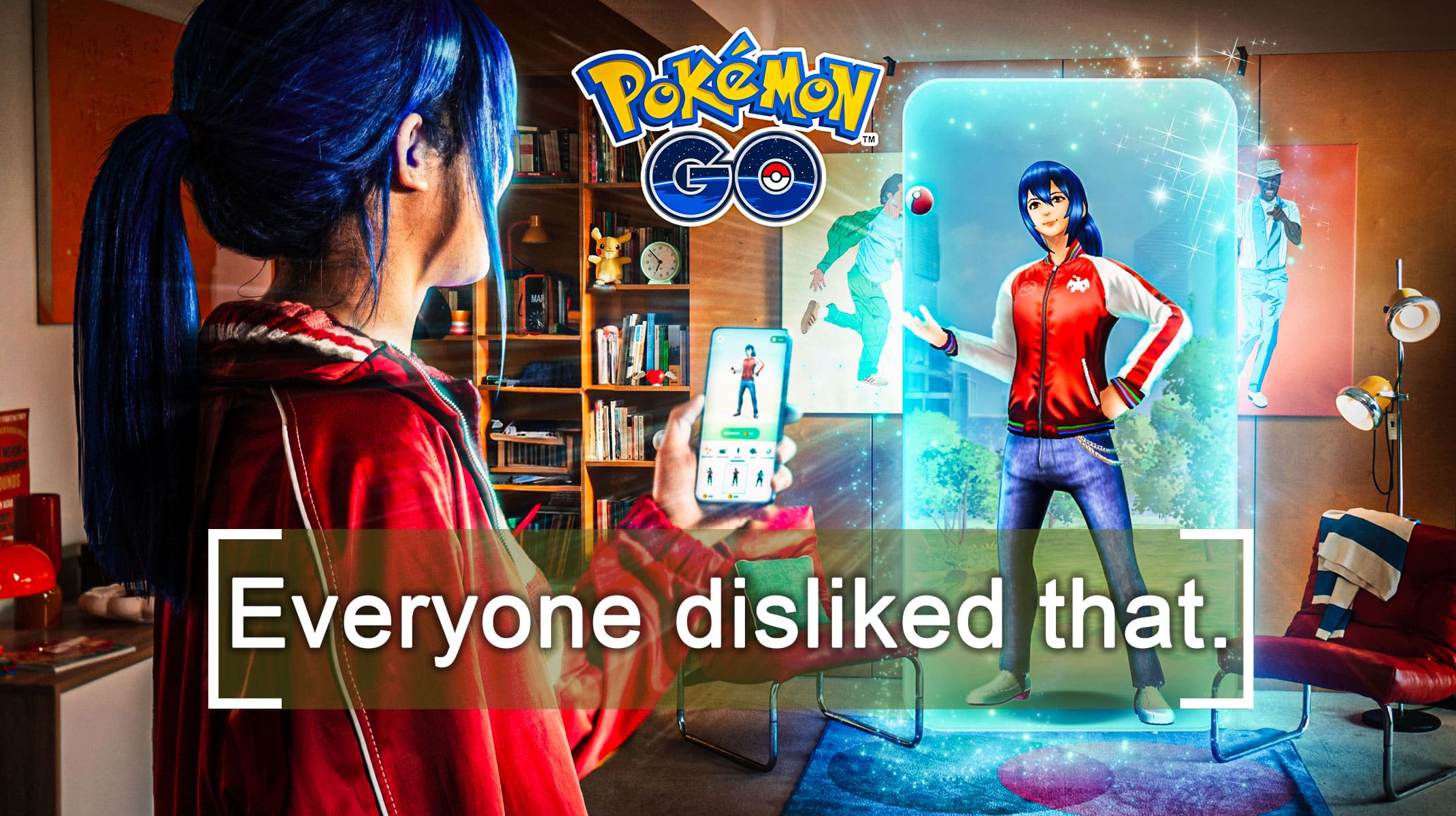 Players aren't happy with Pokemon GO's new avatar update