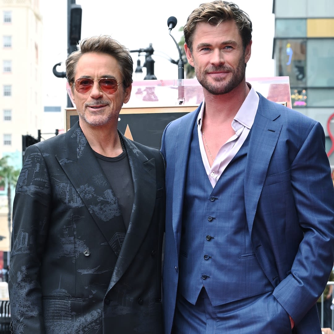 Why Robert Downey Jr. Calls Chris Hemsworth the "Second-Best Chris" - E! Online