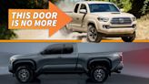 Why the 2024 Toyota Tacoma Ditched the Extended Cab Suicide Doors