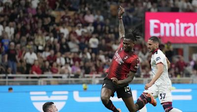 El Milan golea al Cagliari con exhibición de un Rafael Leao suplente