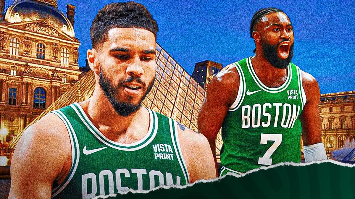 Celtics' Jaylen Brown wants epic Jayson Tatum assist to 'hang in the f***ing Louvre'