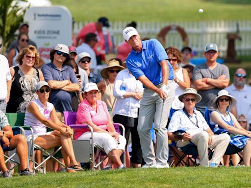 Stricker uses short game to take Firestone lead