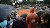 La lluvia obliga a aplazar el final de tres partidos masculinos de Roland Garros