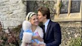 Pixie Lott announces name of her first child with new christening snap