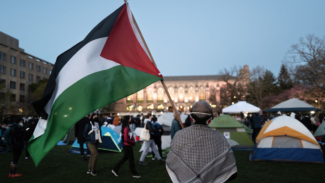 Why some colleges aren’t arresting pro-Palestinian protesters