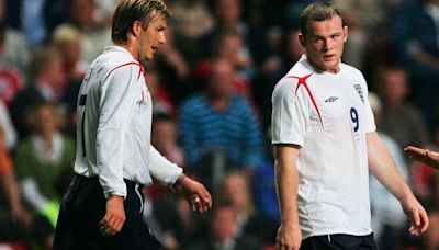 David Beckham and Wayne Rooney were humiliated by Denmark in England 'disaster'