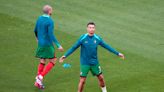 Cristiano Ronaldo, titular con Portugal. Será el primer jugador con seis Eurocopas
