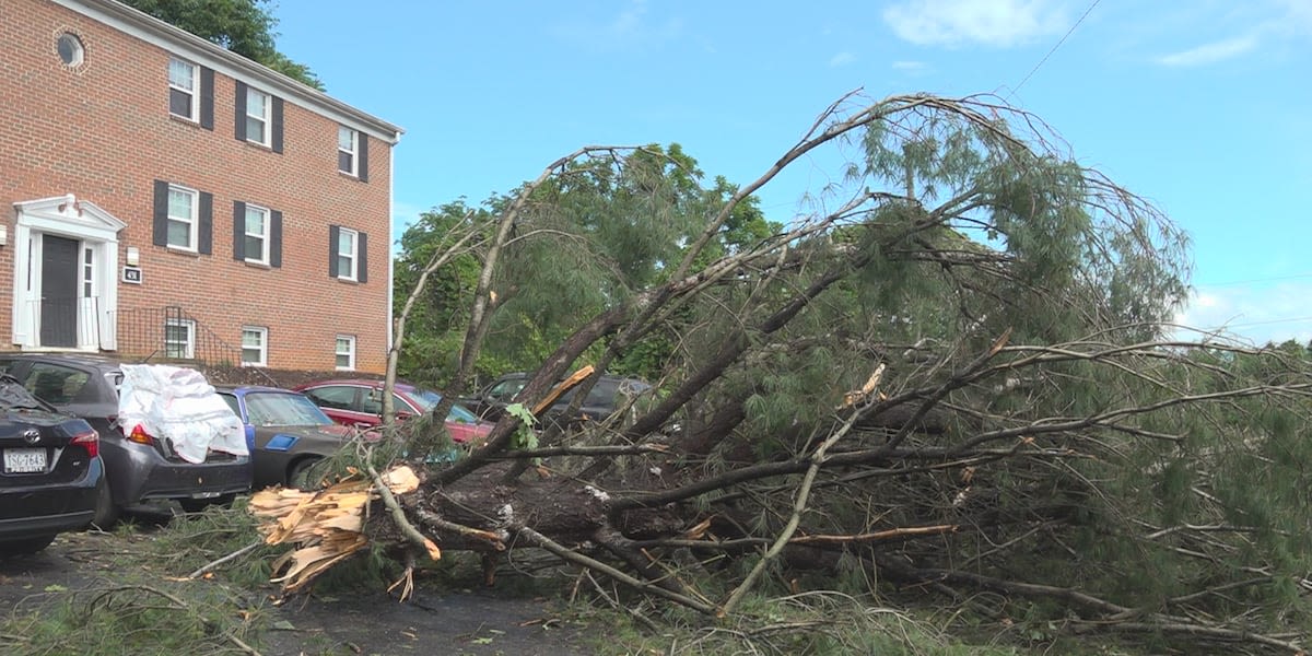 EF-1 Tornado strikes Northview Apartments in Salem, damaging homes and trapping cars