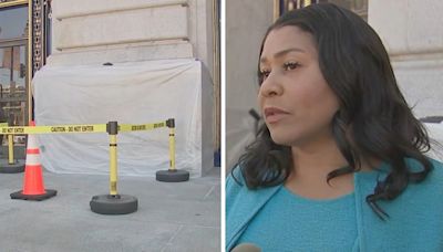 SF Mayor London Breed says racist, sexist graffiti outside city hall aimed at her