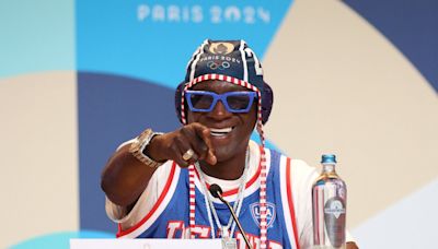 Why is Flavor Flav at the 2024 Paris Olympics?