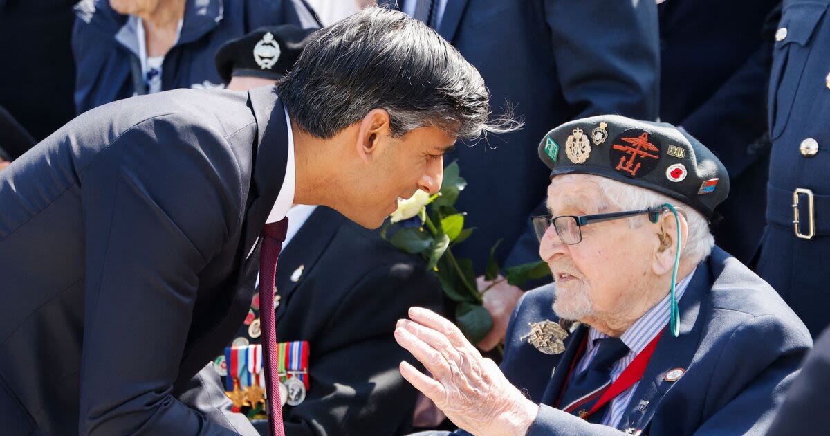 Rishi Sunak says Tories will honour Veterans pledge as he hails Armed Forces