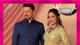 Madhuri Dixit Looks Goregous In A Champagne Saree At The Ambani Sangeet | Entertainment - Times of India Videos