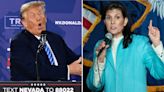 Nikki Haley signals to Donald Trump that she’s in it for the long haul