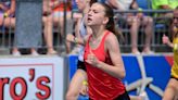 Girls state track and field: Spirit Lake's Travis, Bolluyt carry family traditions to success