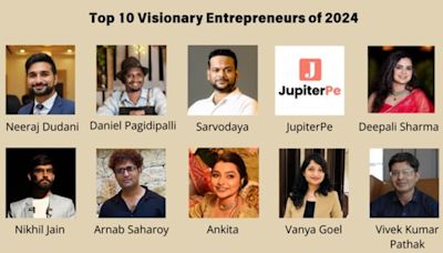 Top 10 Visionary Entrepreneurs of 2024