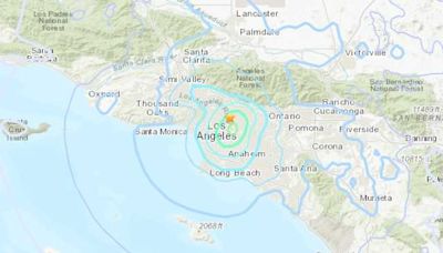 4.4-magnitude quake shakes LA area, USGS says