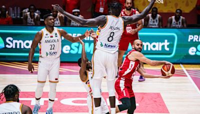 70-74: Líbano frena con acierto el físico de Angola y se medirá a Bahamas en semifinales