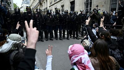 Nach Gedränge: Pariser Studenten beenden Protest gegen Krieg im Gazastreifen
