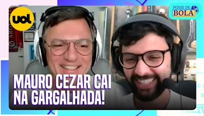 MAURO CEZAR SE DIVERTE COM SUPER CHAT! DANILO LAVIERI É CHAMADO DE FARAÓ DE NOVELA