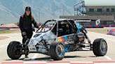 Lucy Block, wife of late Ken Block, racing Pikes Peak in Unlimited Class