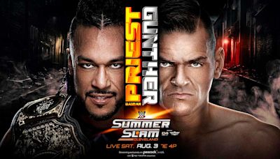 Gunther parte como favorito de la lucha contra Damian Priest en WWE SummerSlam