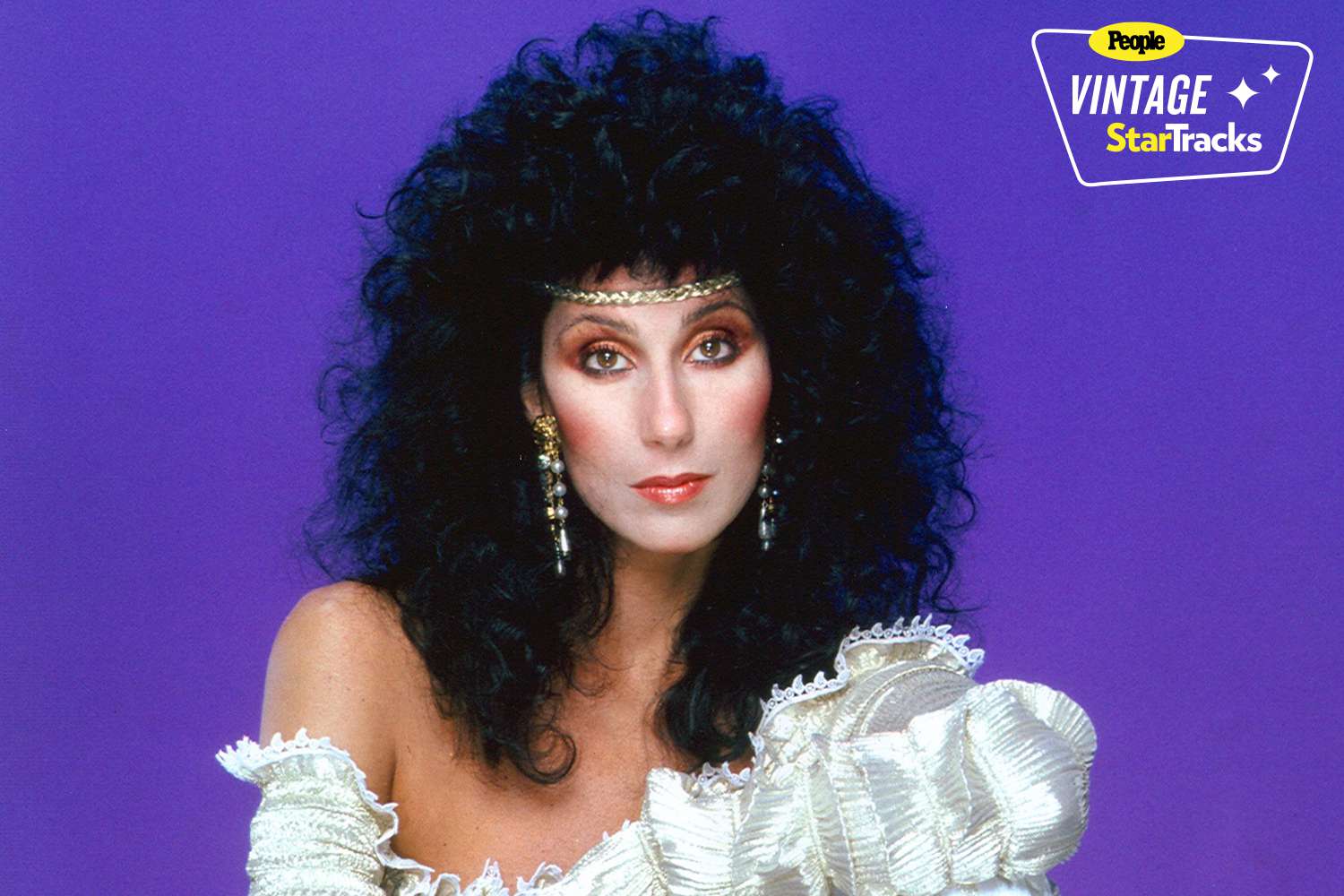 Vintage Star Tracks: This Time in 1981, See Cher Looking Glam, Plus Elton John, Barbara Eden, Cheech and Chong & More