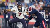 No. 2 pick C.J. Stroud struggles in his preseason debut as the Texans beat the Patriots 20-9