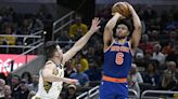 Knicks trio makes history with scoring outburst against Pacers