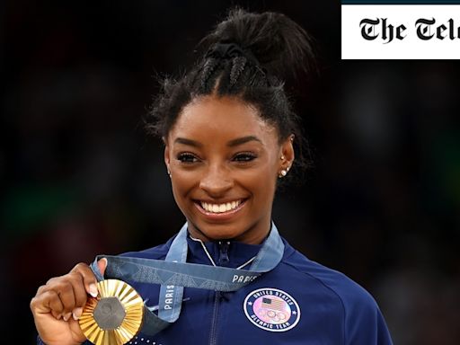 Brilliant Simone Biles matches the great Nadia Comaneci as she lands ninth Olympic medal