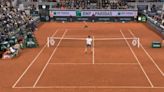 Una espectacular Gran Willy de Casper Ruud durante la victoria ante Tomás Etcheverry en Roland Garros