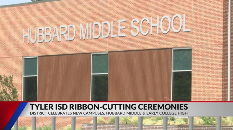 Tyler ISD holds ribbon cutting for new Hubbard Middle School