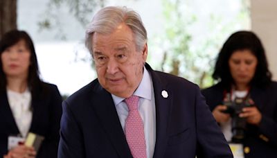 UN chief slams Israel for dooming prospects for two-state solution