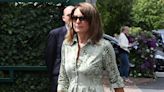 Carole Middleton's unique green snakeskin dress is giving us life