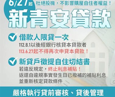 新青安貸款25問 財政部QA一次看 - 財經