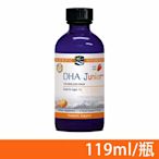 【NORDIC NATURALS 北歐天然】幼兒DHA液體魚肝油 119ml/瓶