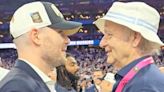 Bill Murray Embraces His Son After UConn Wins Back-to-Back NCAA Basketball Championships