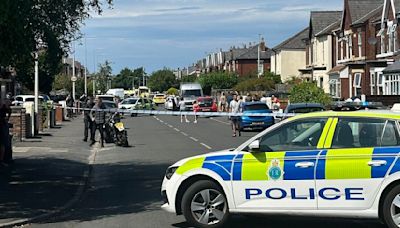 Man held as ‘young children’ among eight stabbed near Liverpool in ‘horror movie’ scene