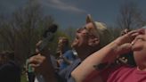 Watch Tom Skilling’s reaction as solar eclipse reaches totality